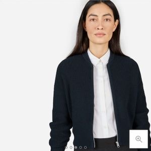 Everlane The Fisherman Cotton Zip Bomber